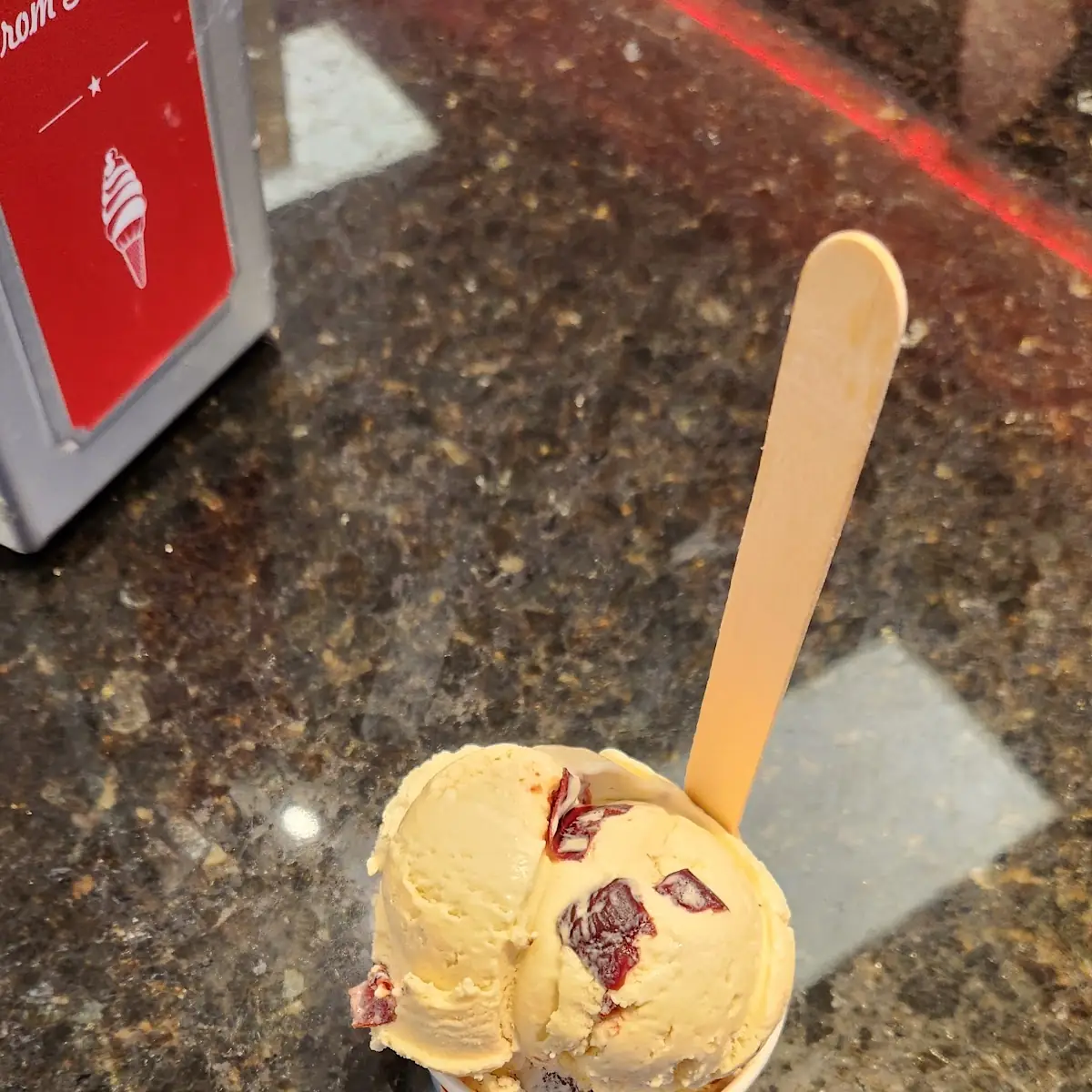 Cherry Vanilla Ice Cream