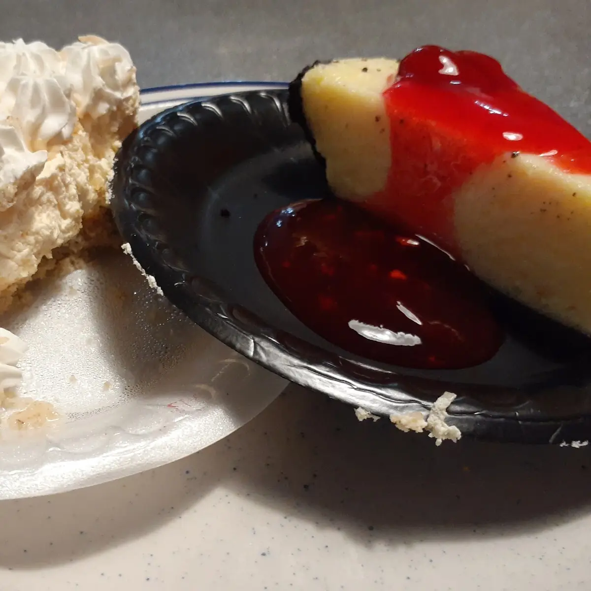 Coconut Cream Pie and Cheesecake