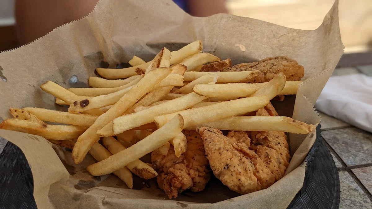 Kids Chicken Strips and Fries