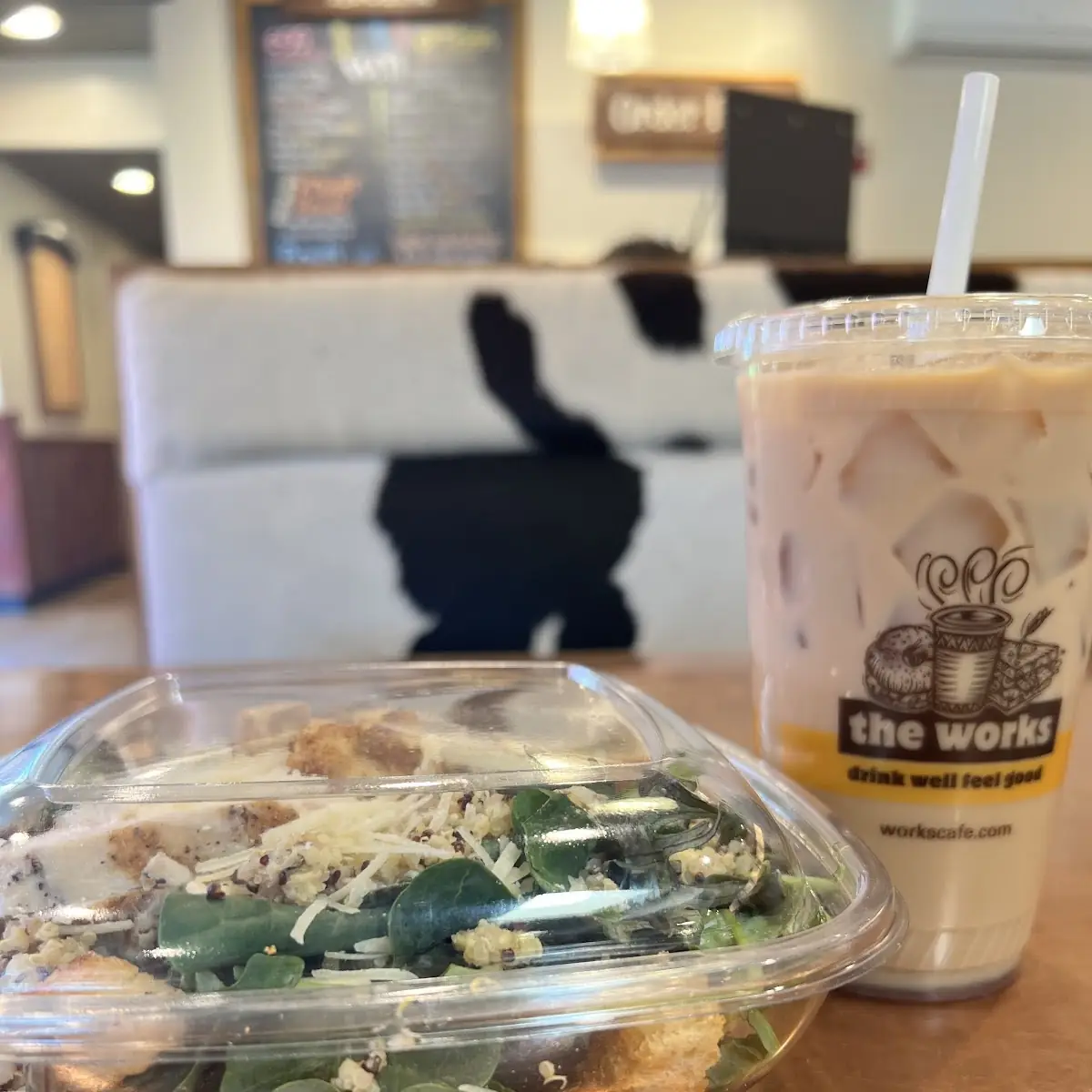 Kale Caesar Salad with Quinoa