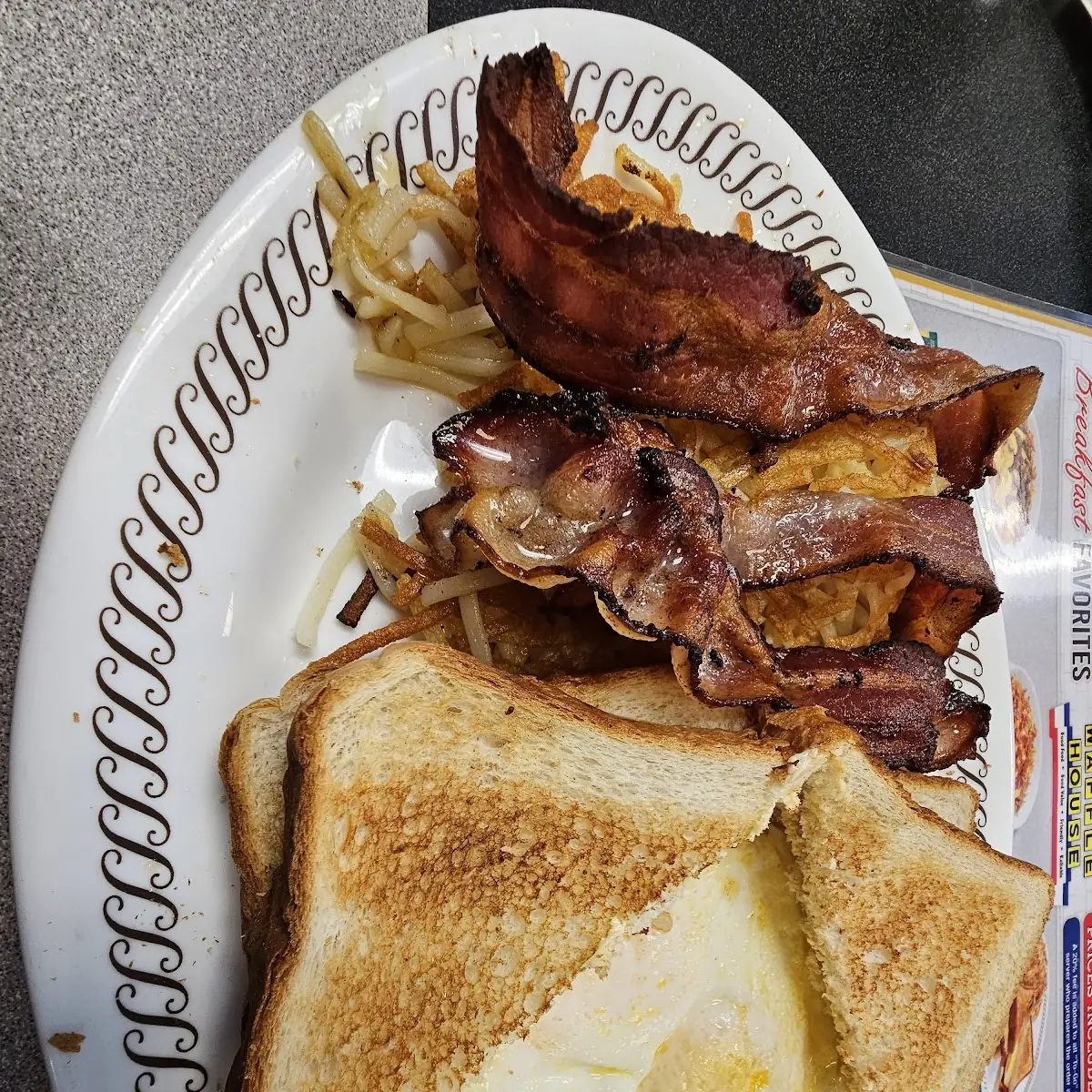 Egg & Cheese Melt Plate