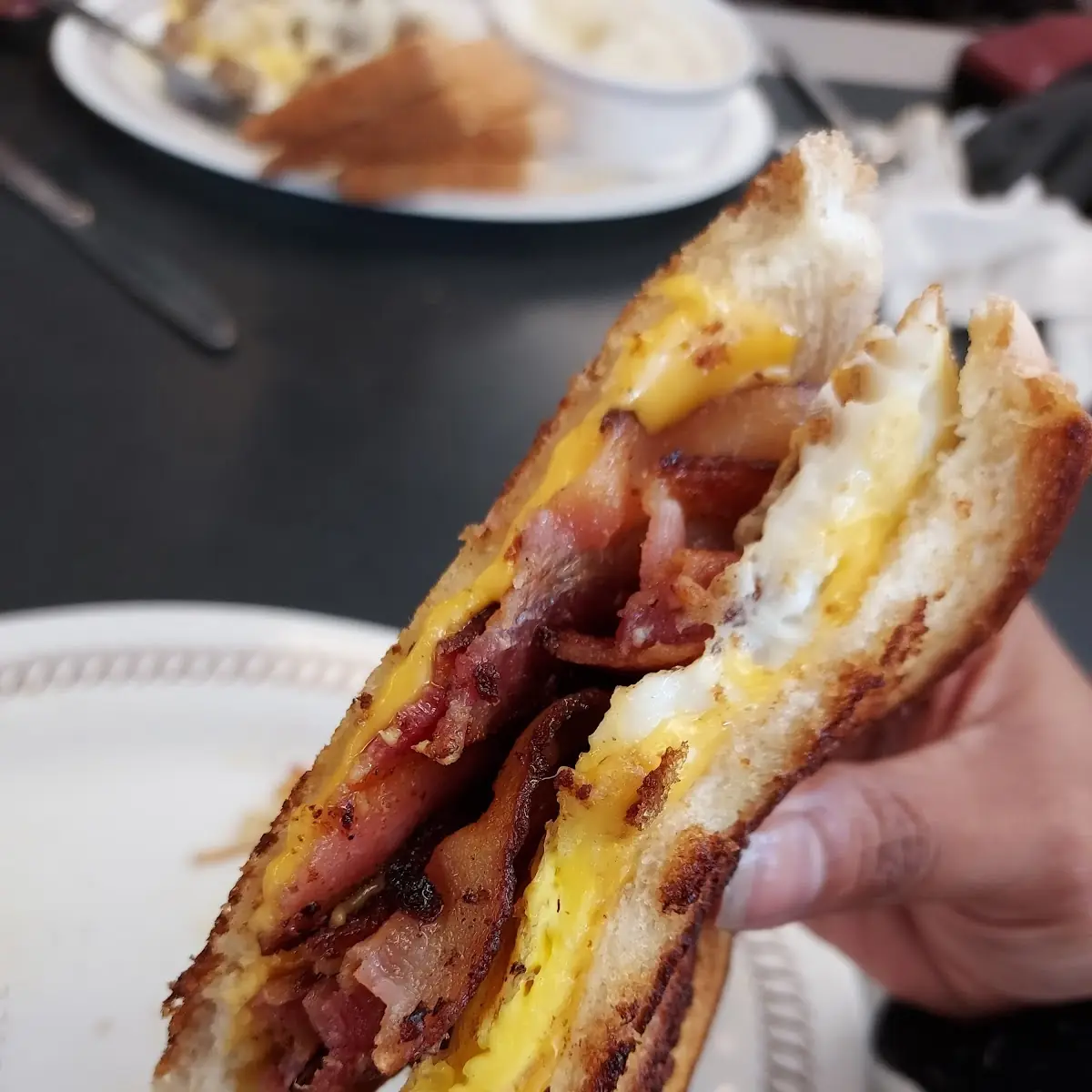 Texas Roadhouse Bacon Egg and Cheese