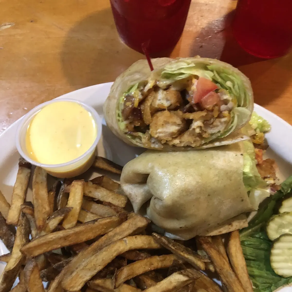 Honey Mustard Chicken Wrap