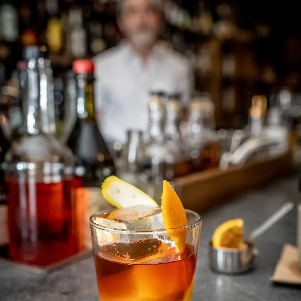 Gold Rush Bourbon Fresh Lemon Honey