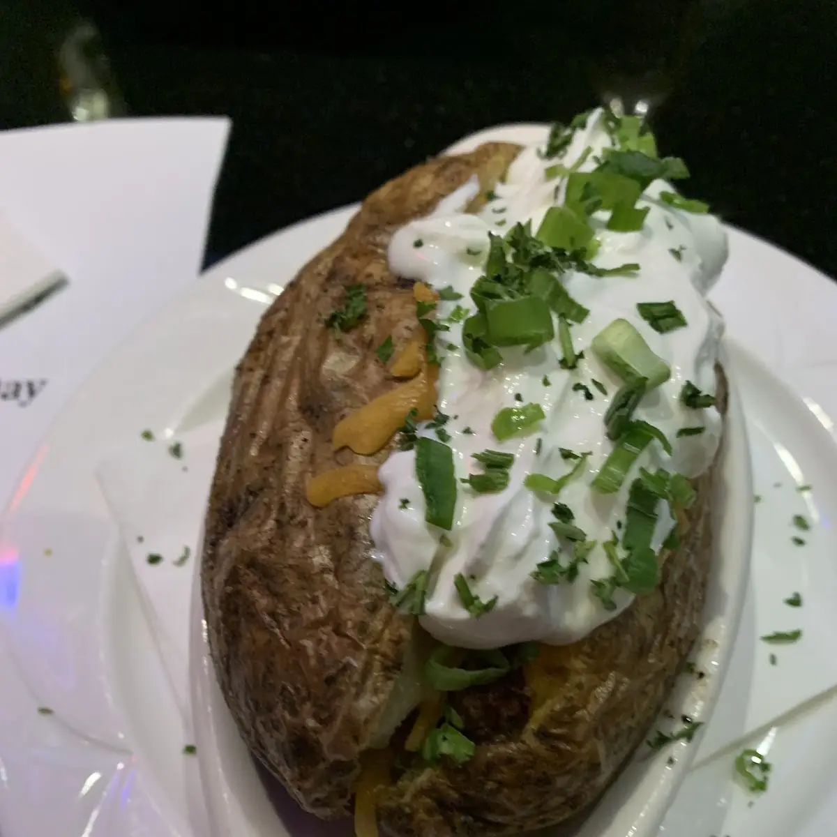 Jumbo Loaded Baked Potato