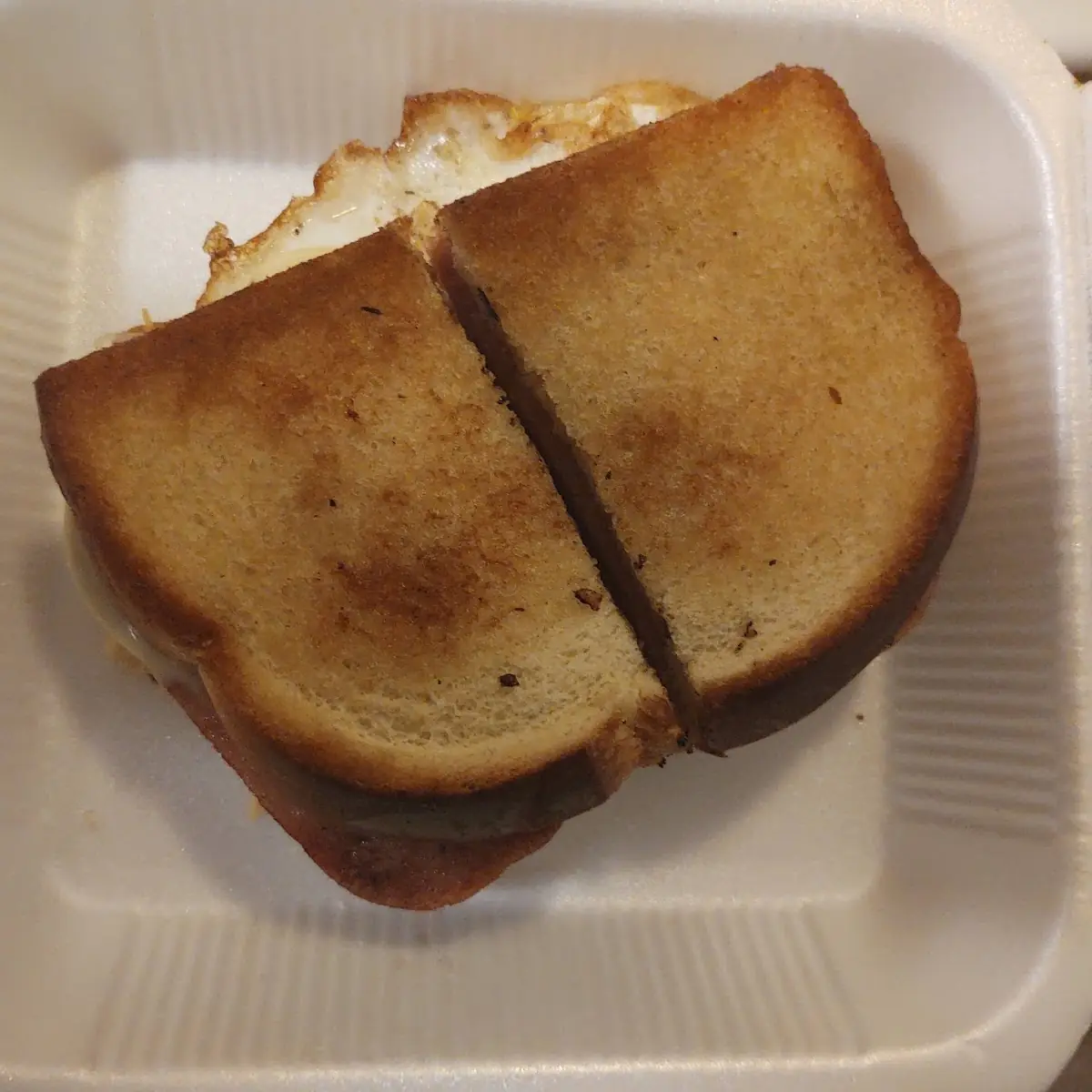 Spam Breakfast Sandwich