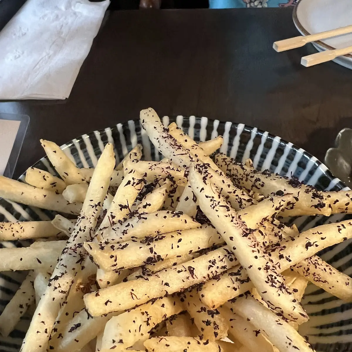Garlic Parmesan Cheese Fries