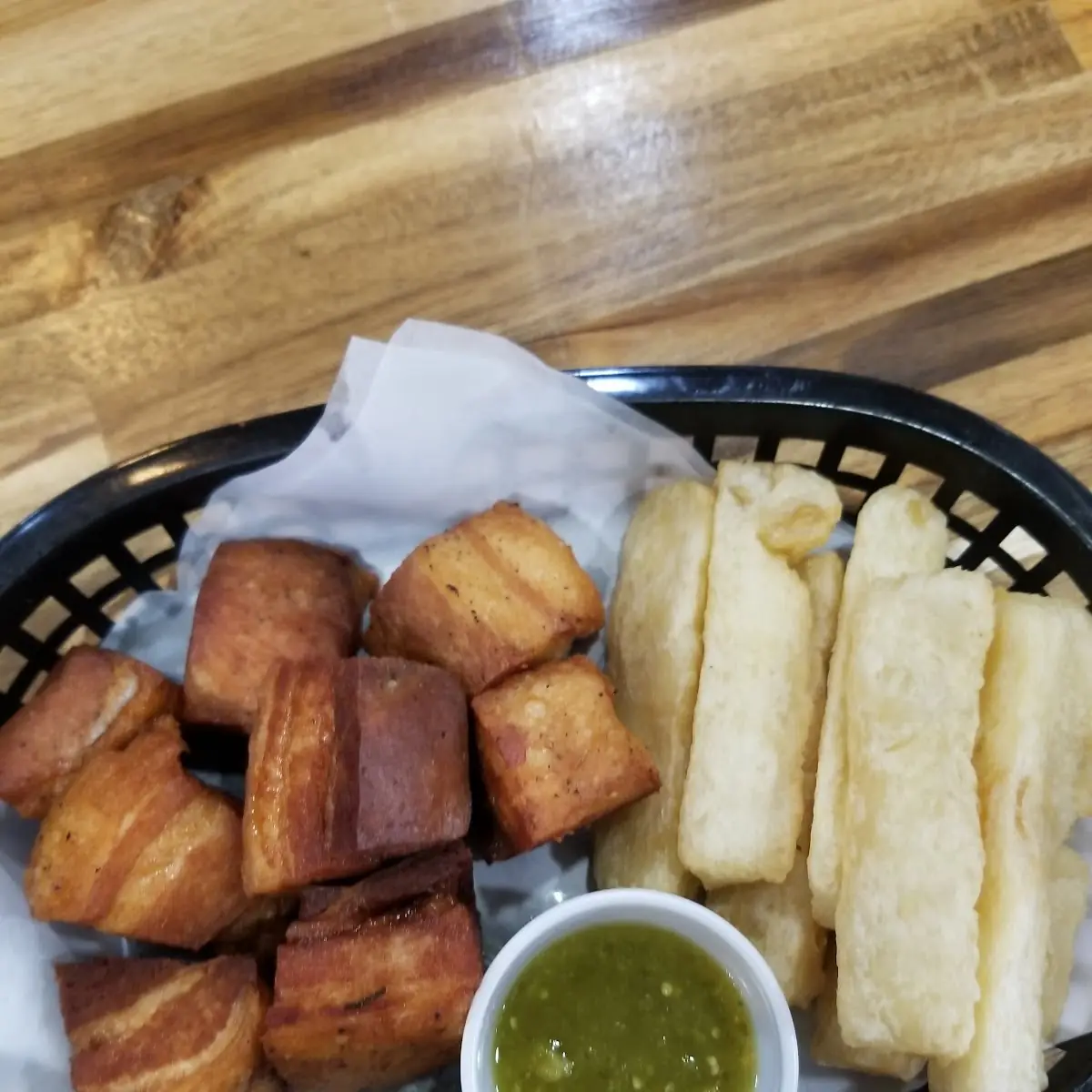 Yuca & Chicharron Pork Belly