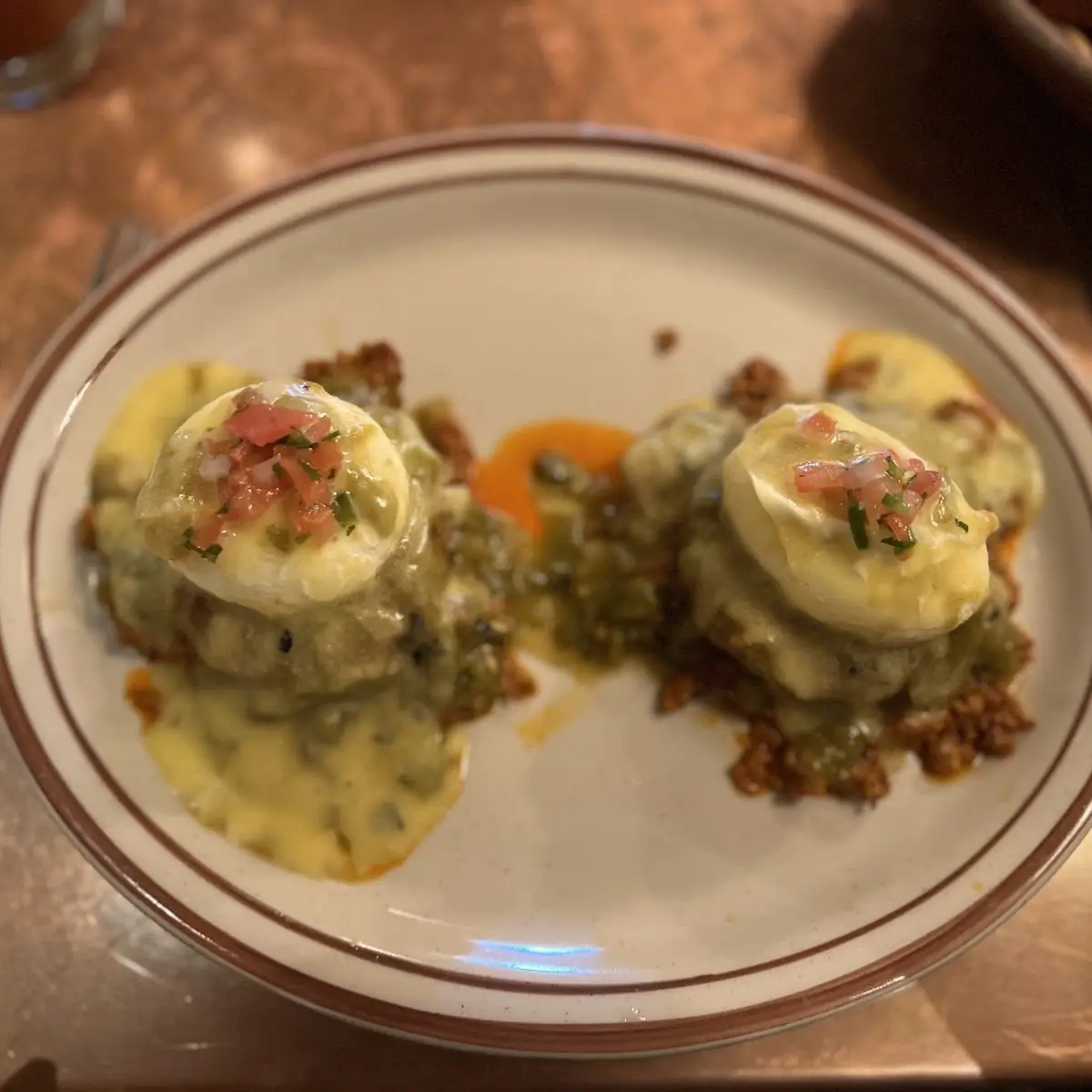 Green Chile Benedict
