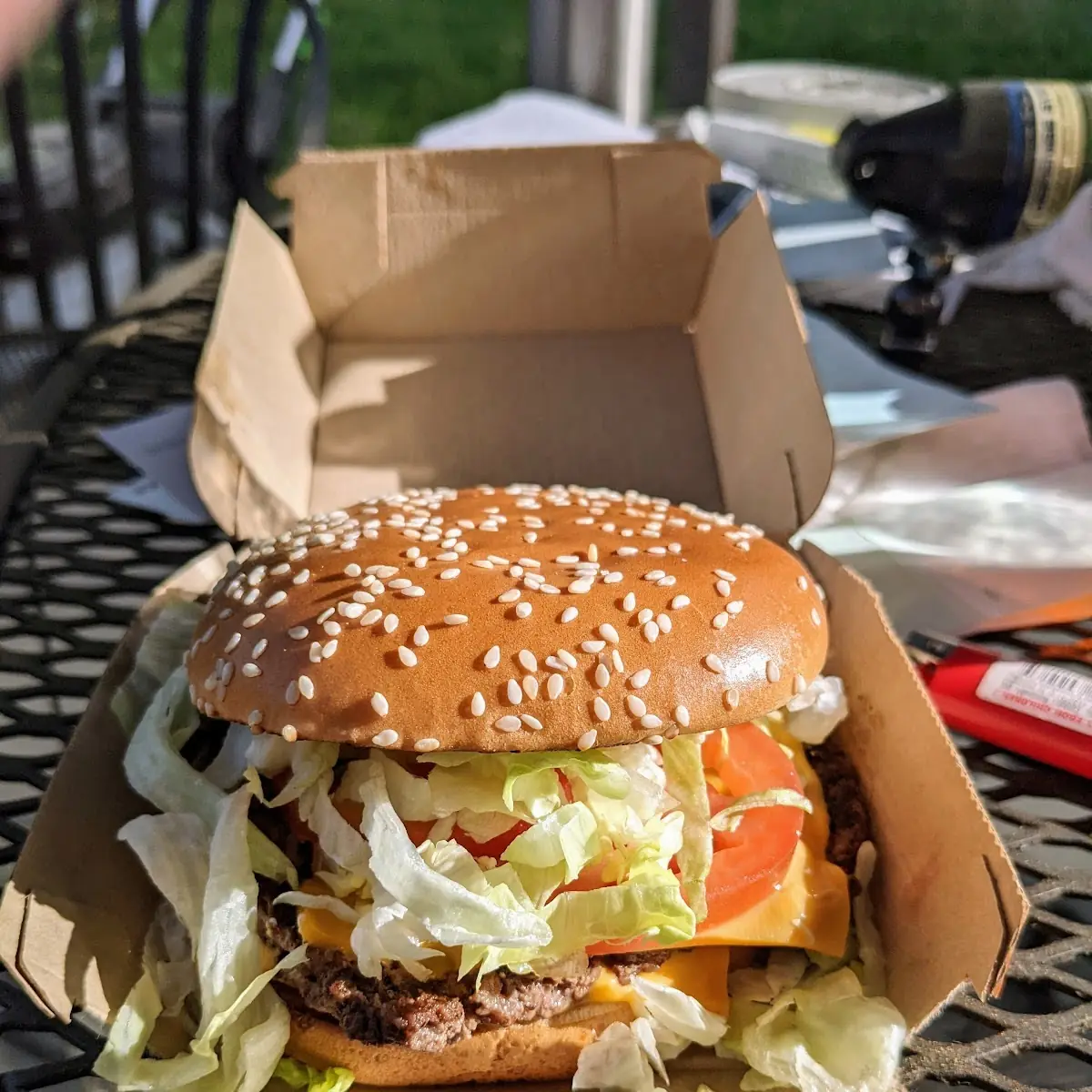 Quarter Pounder Deluxe Cheeseburger