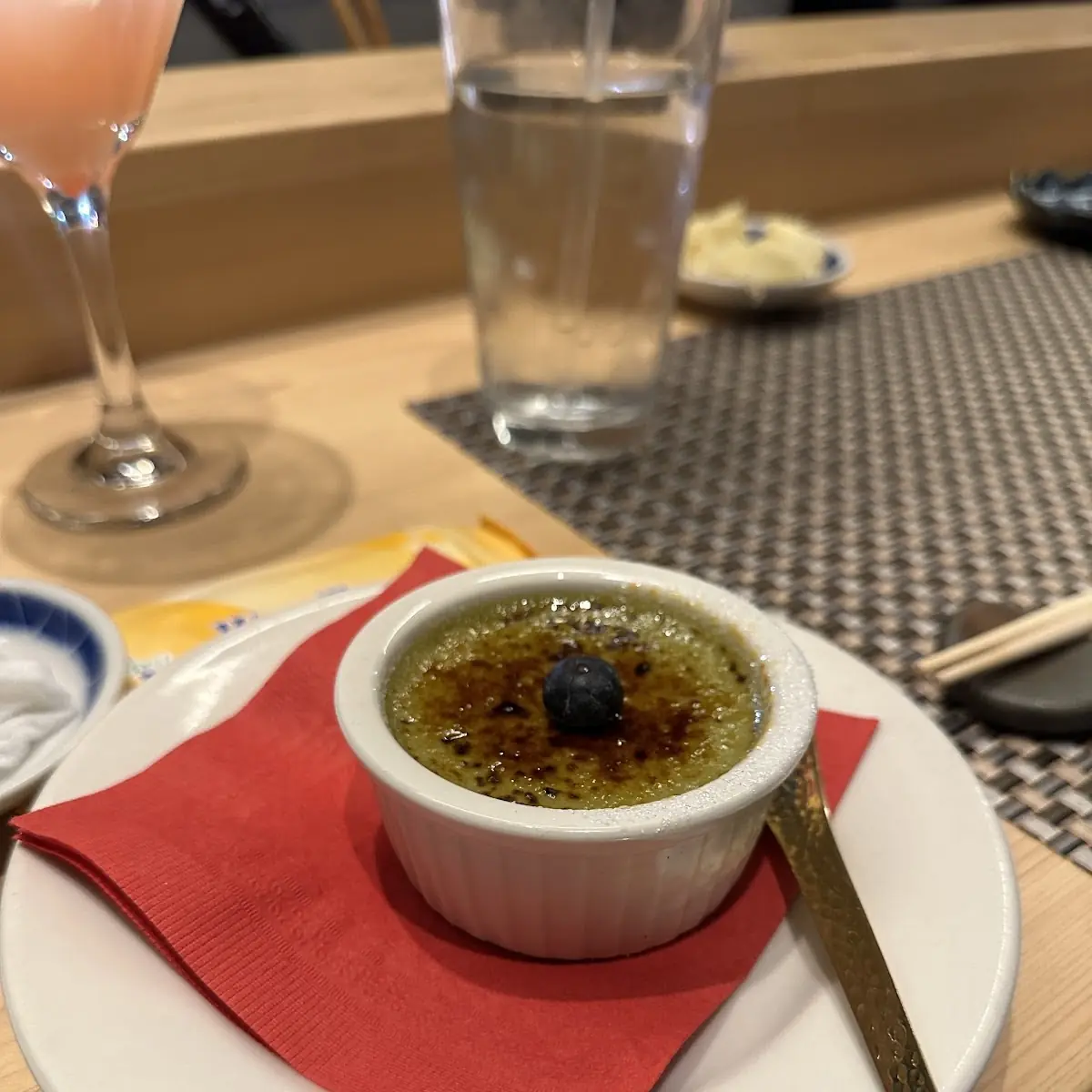 Matcha Creme Brulee
