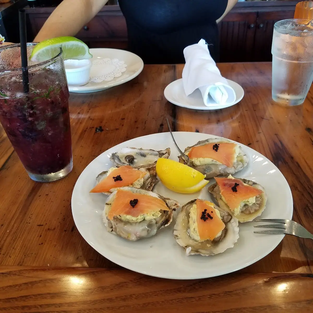 Smoked Salmon and Caviar
