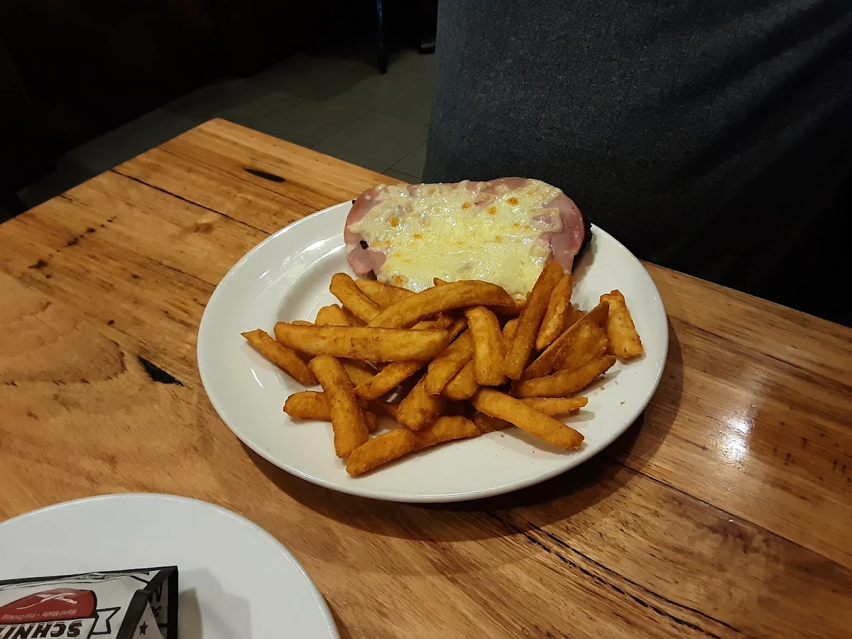 Chicken Parma with Chips