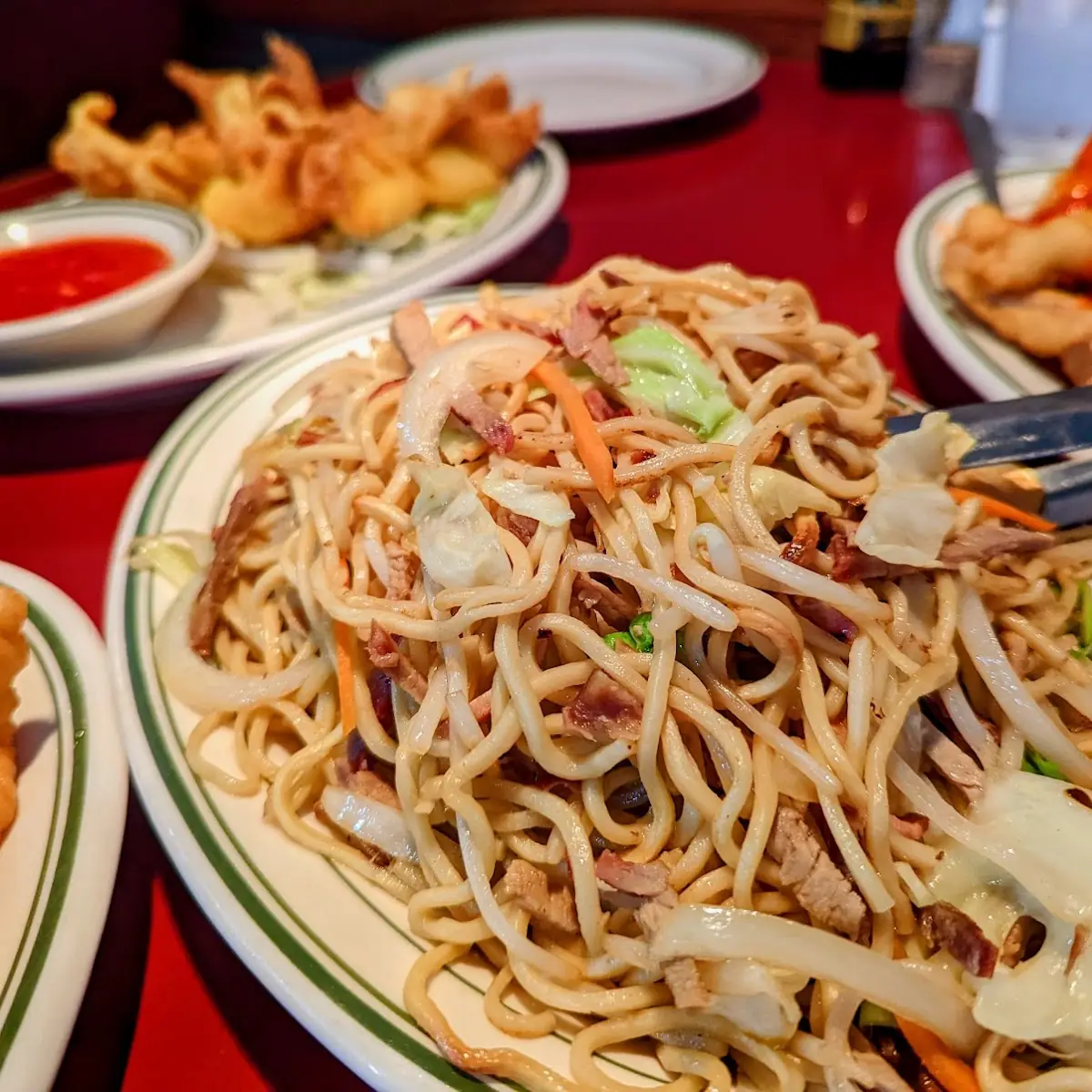BBQ Pork Chow Mein