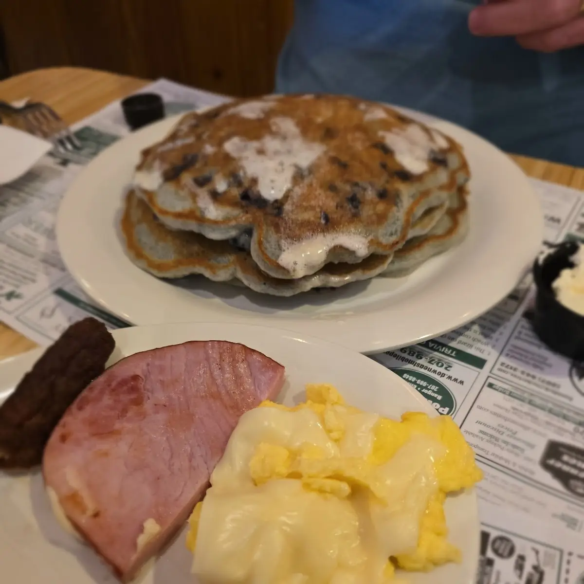 Maine Blueberry Pancakes