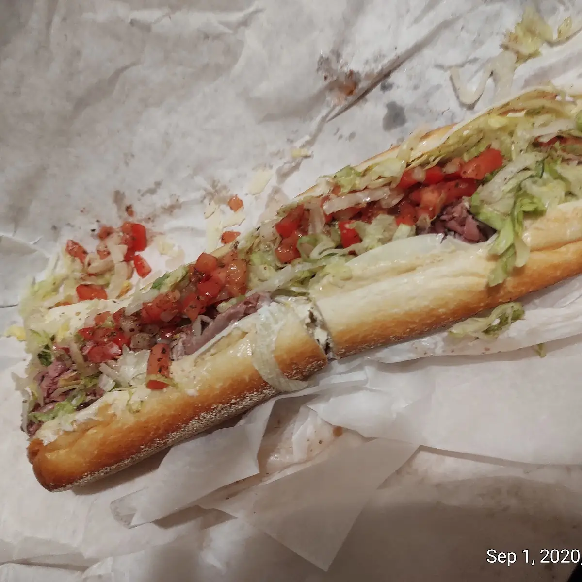 Roast Beef Hoagie