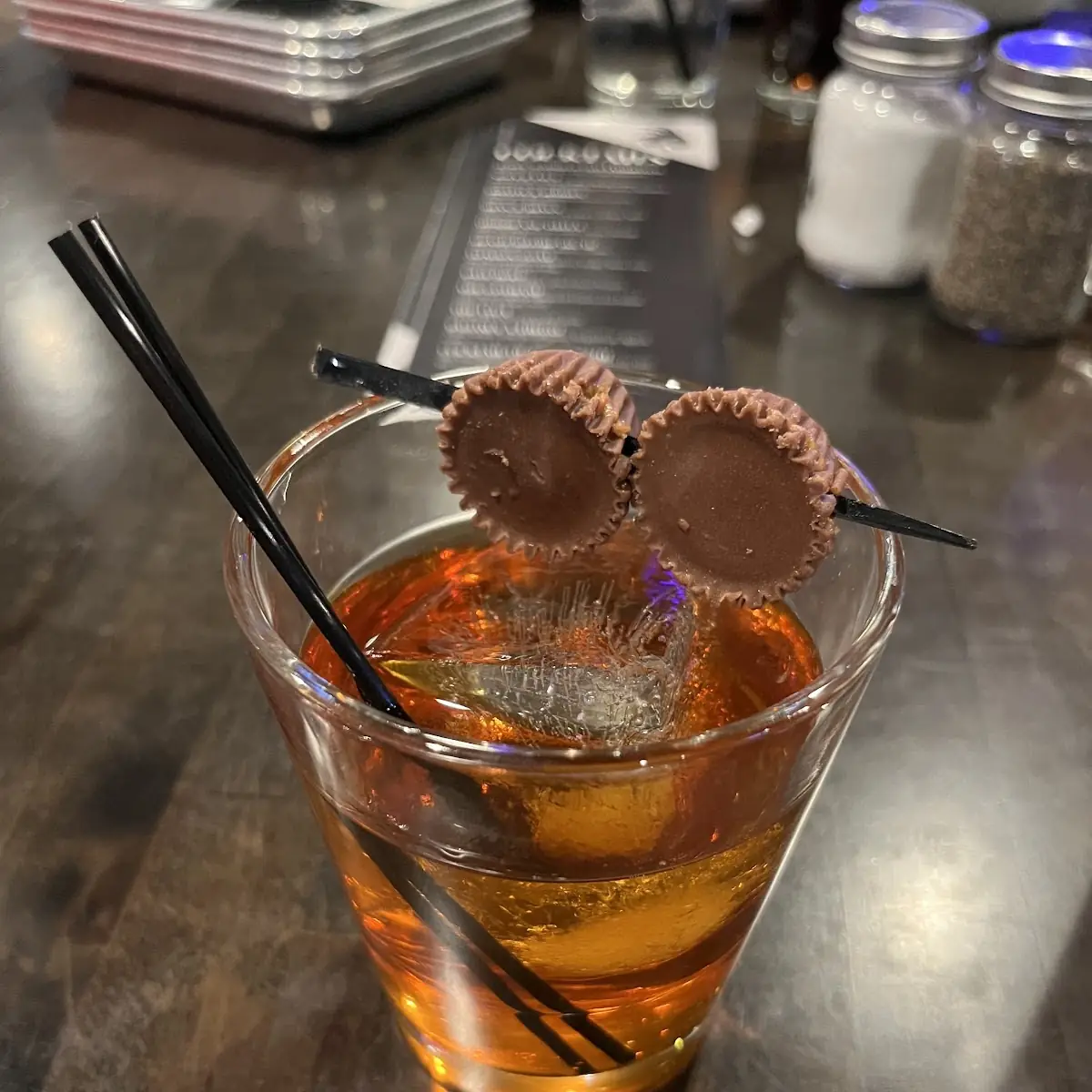 Chocolate Peanut Butter Old Fashioned
