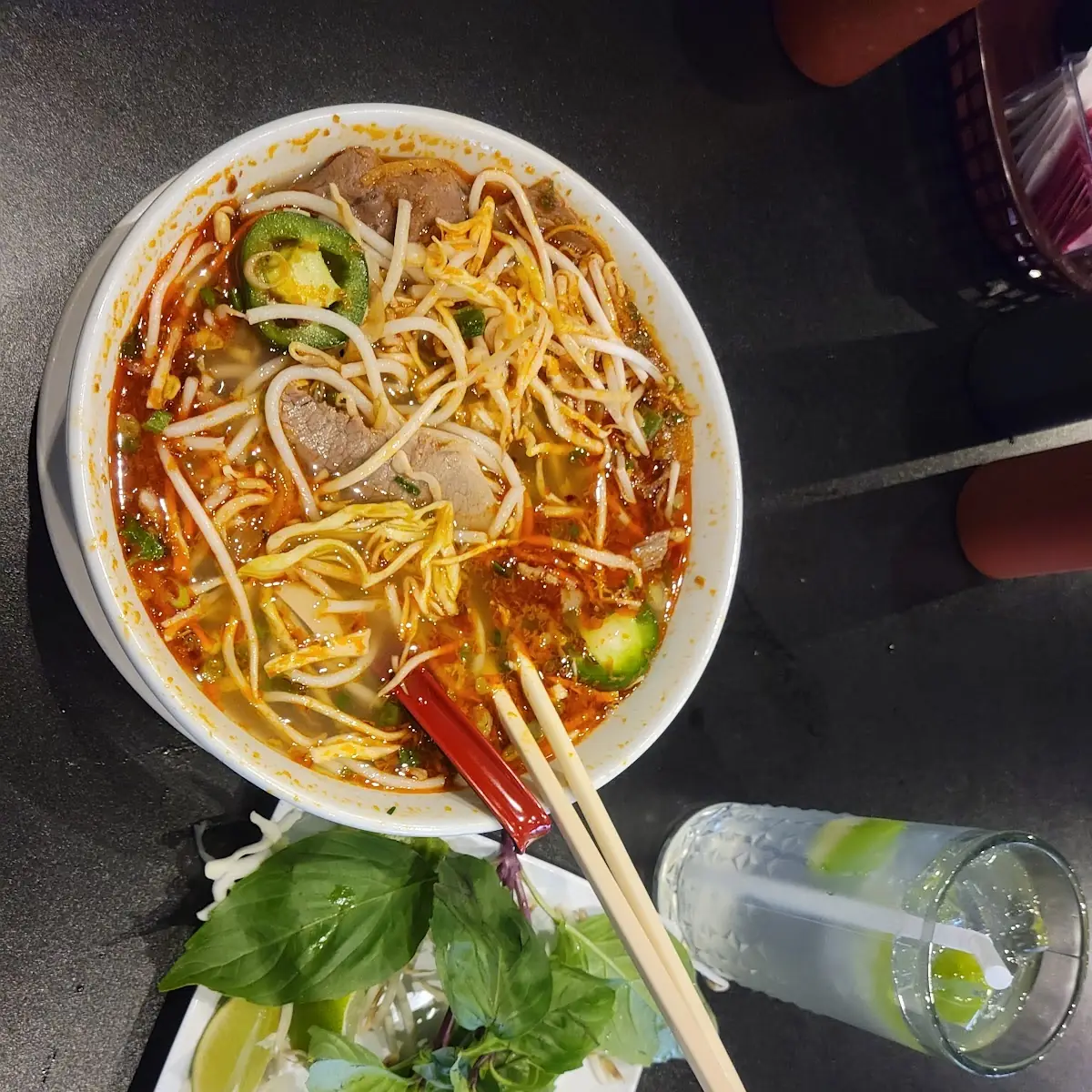 Vietnamese Spicy Beef Noodle Soup