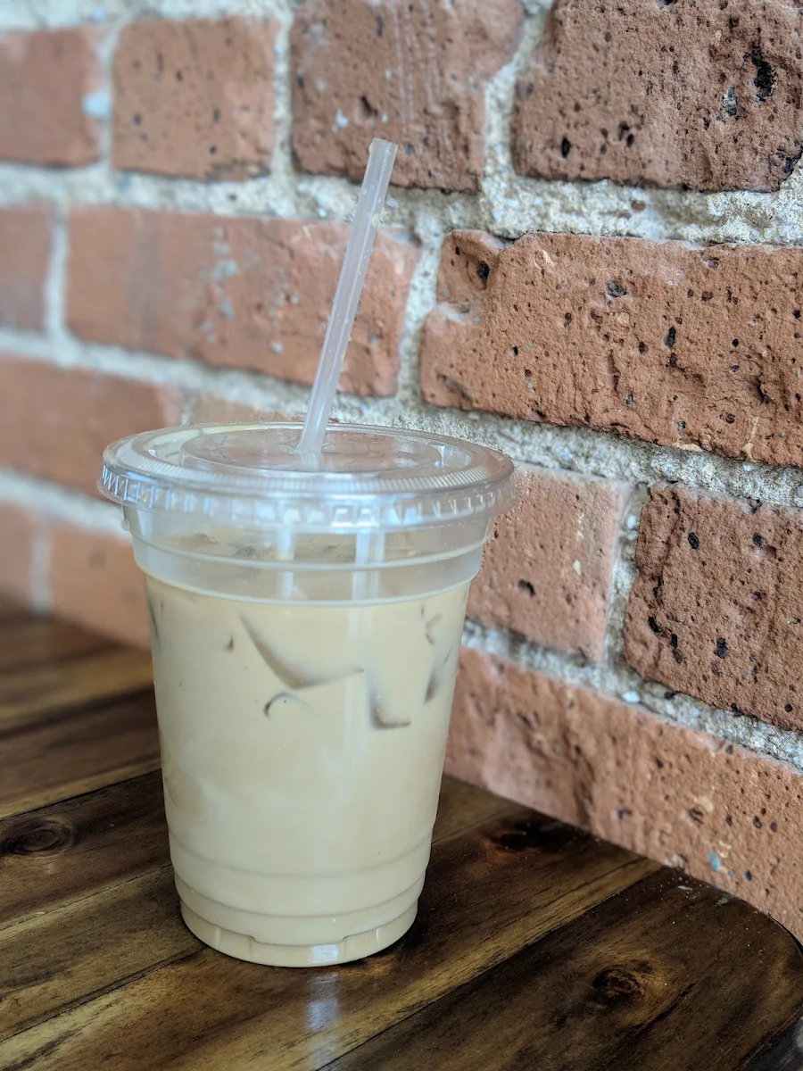 Iced Honey Almond Milk Latte