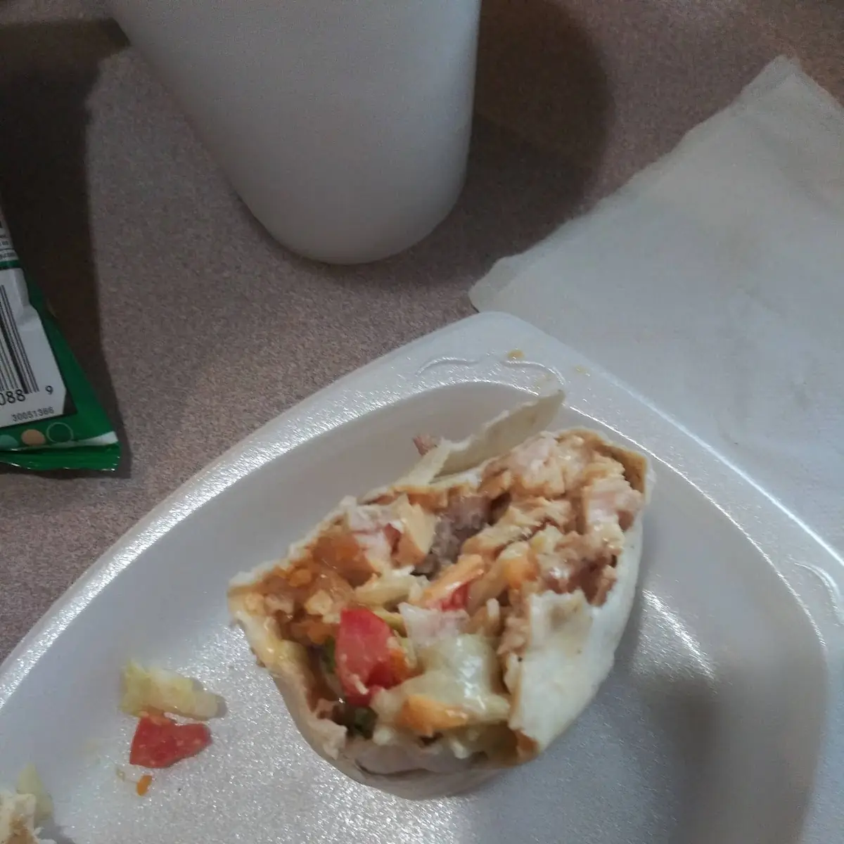 Honey BBQ Chicken Wrap