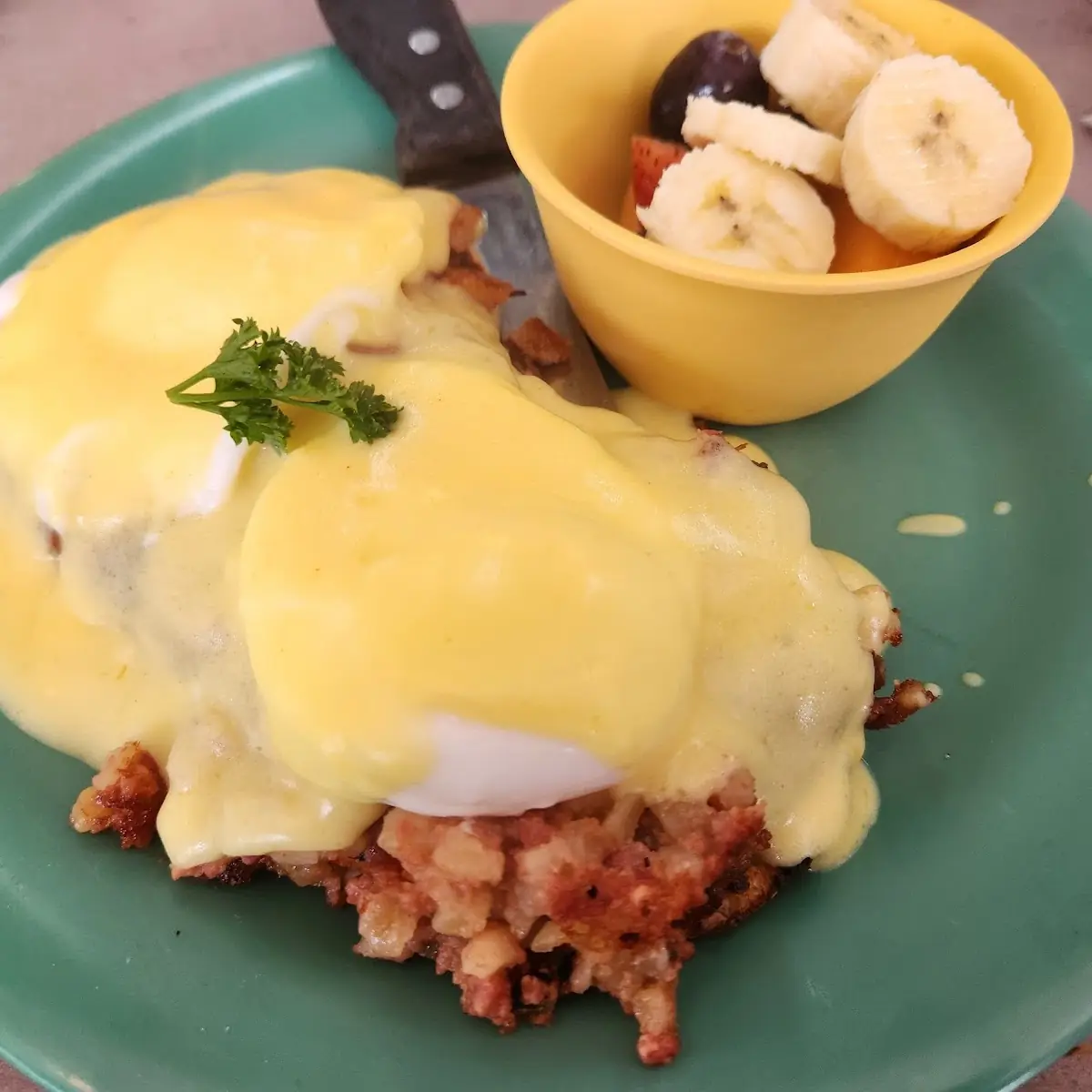 Corned Beef Hash Benedict