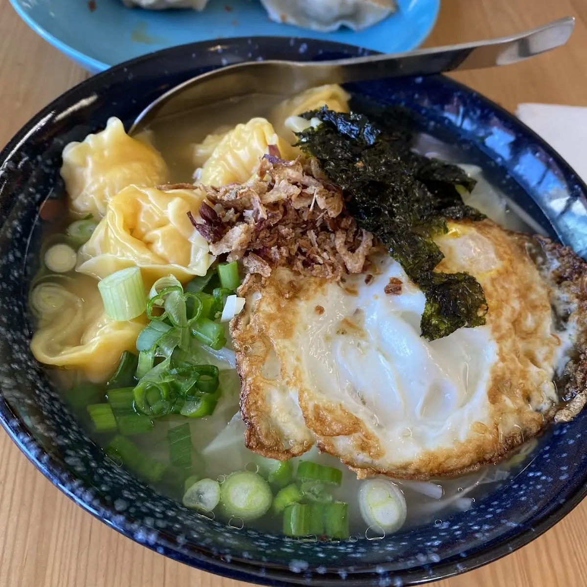 Shrimp Wonton with Noodles Soup