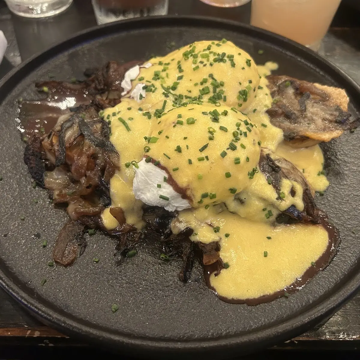 French Onion Benedict