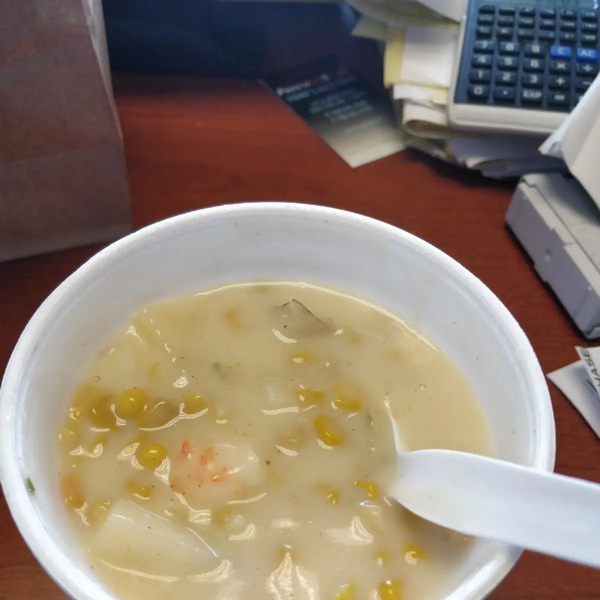 Cajun Shrimp Corn Chowder