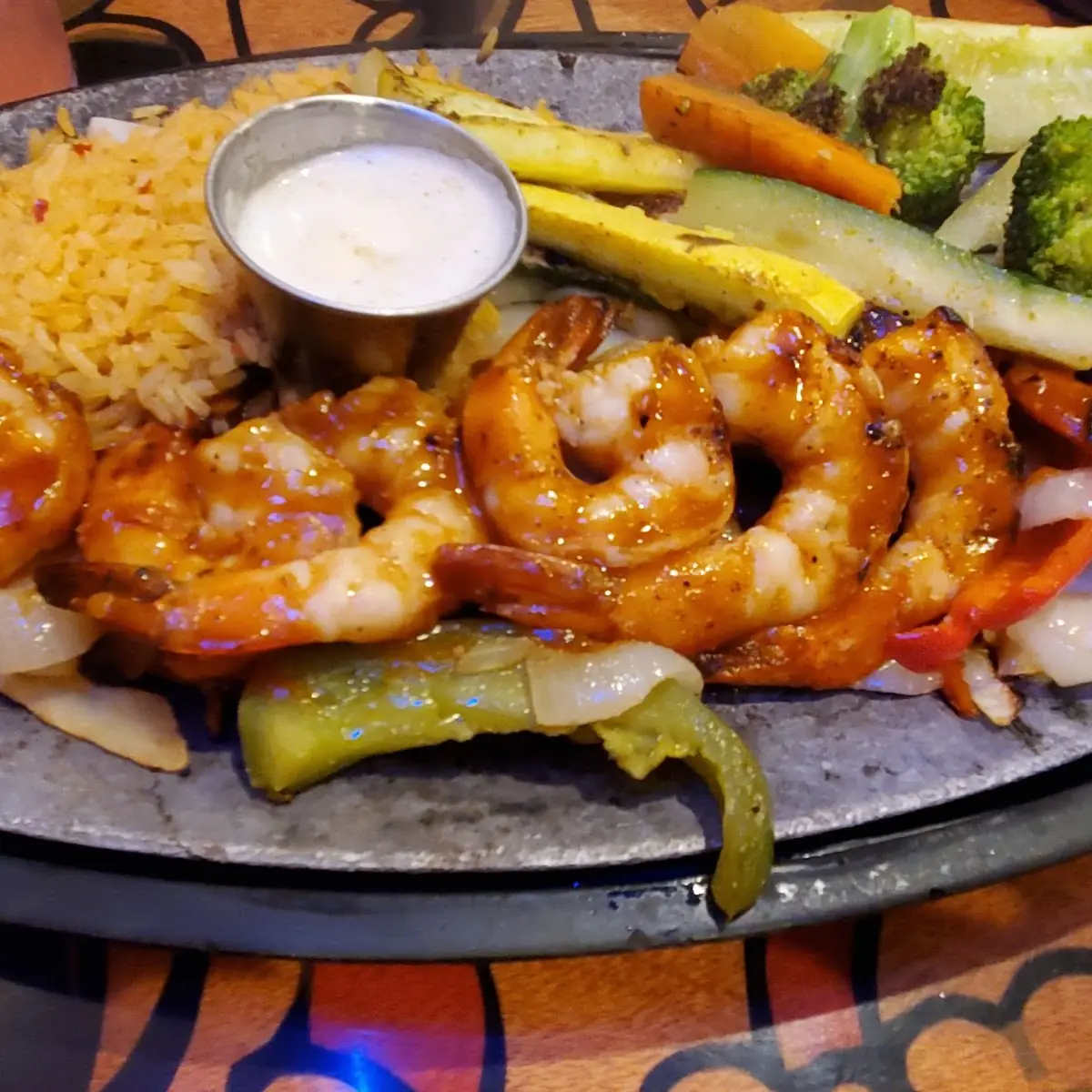 Shrimp Fajitas