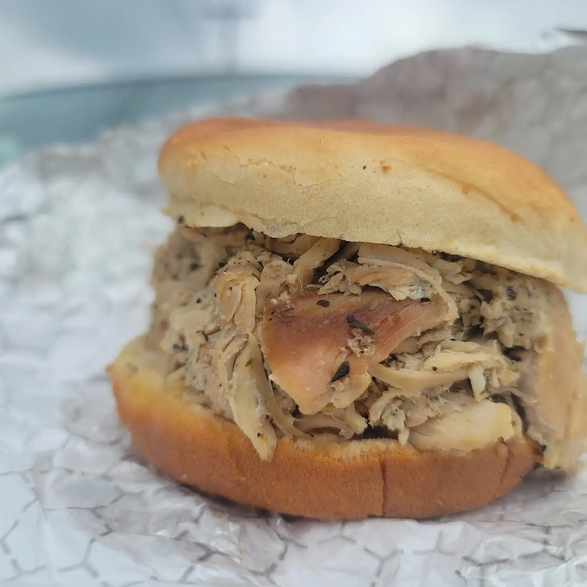Pulled BBQ Chicken Sandwich