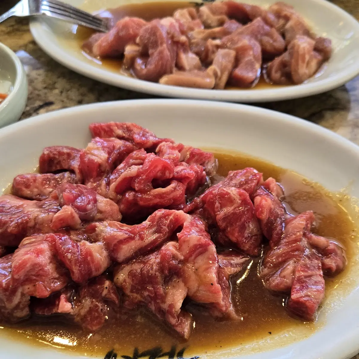 Marinated Raw Beef for Grilling