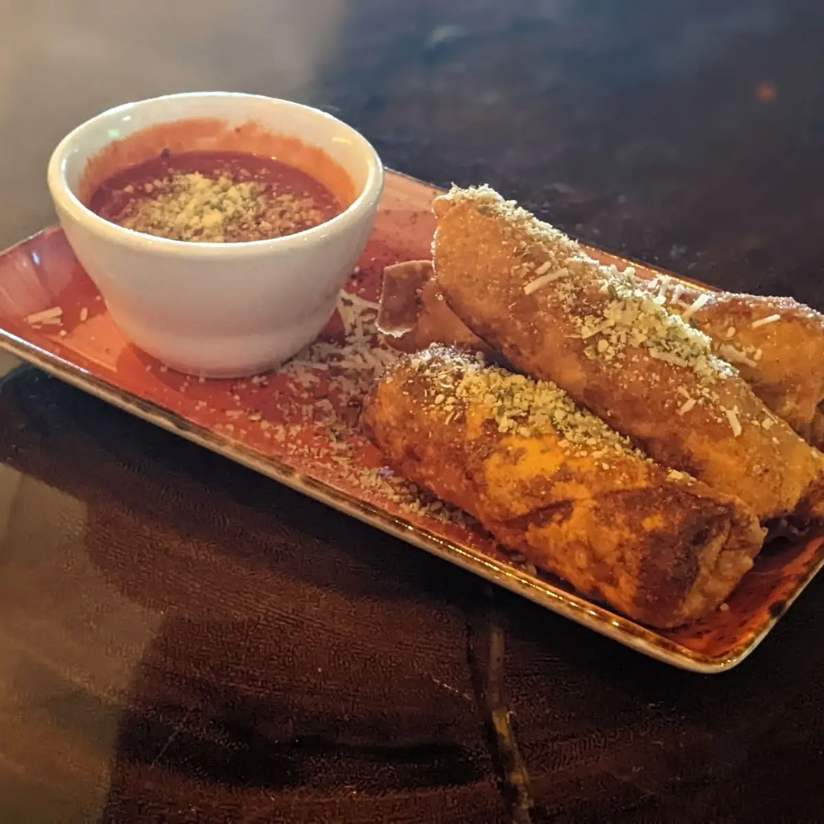 Reuben Egg Rolls