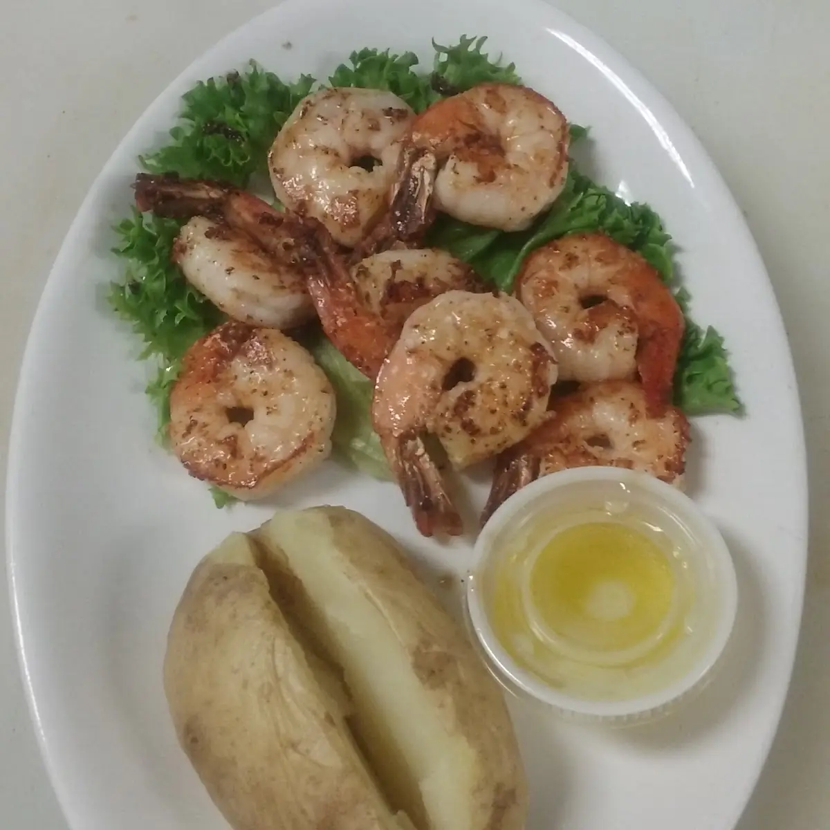 Grilled Shrimp and Potato