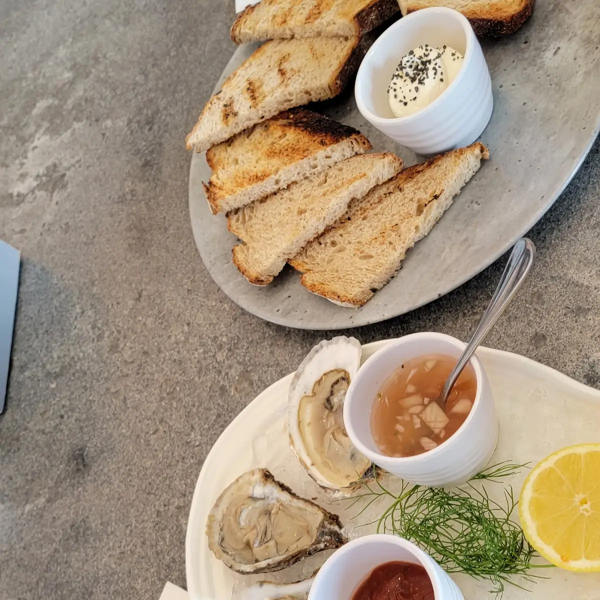 Oysters on the Half Shell