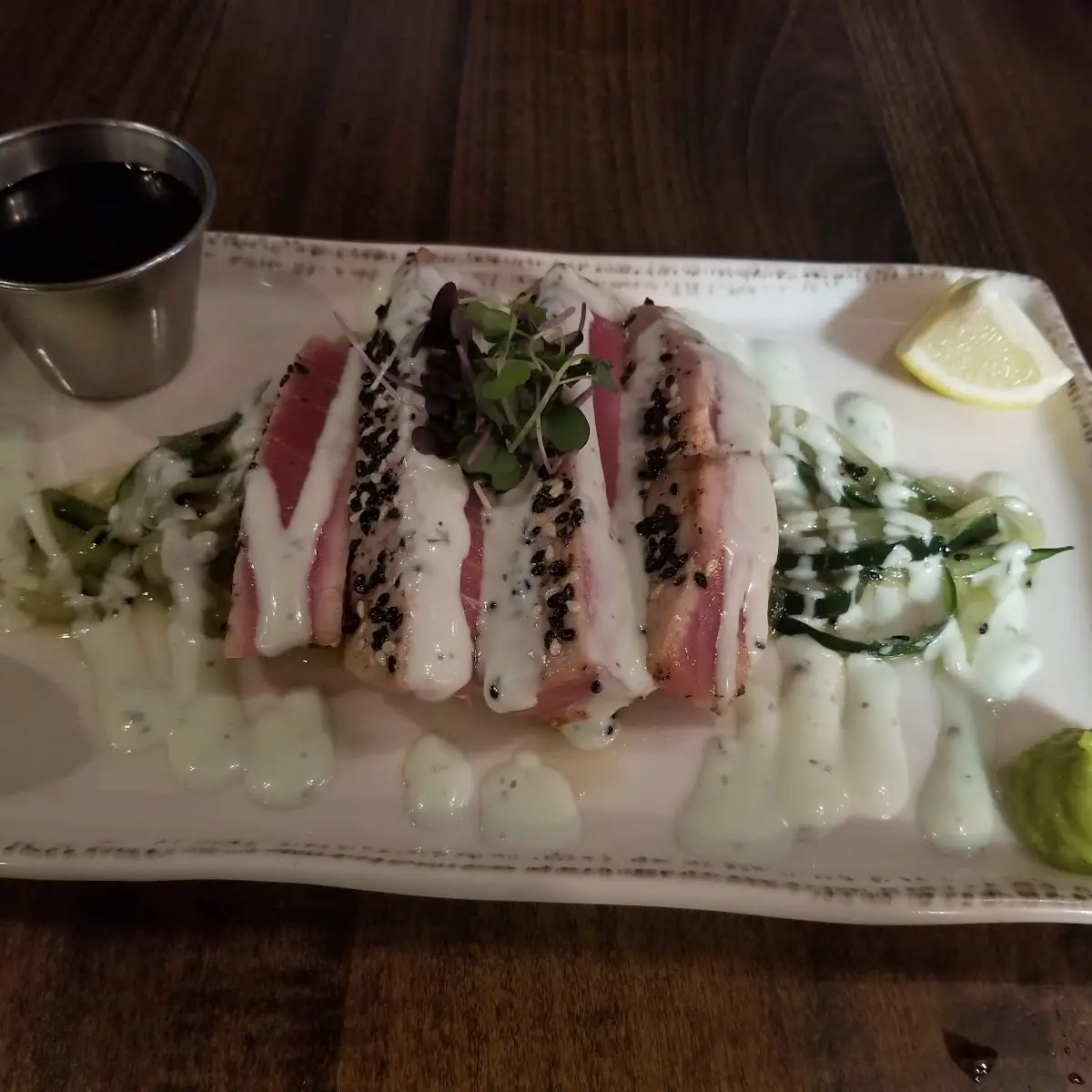 Seared Ahi Tuna Salad