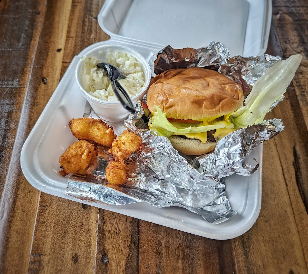 Cheese Burger Combo