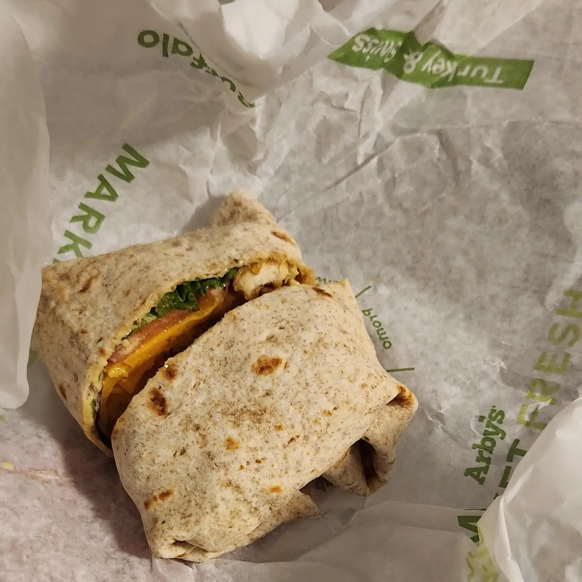 Crispy Chicken Club Wrap