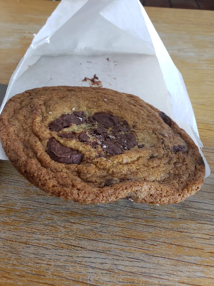 Chocolate Chip Cookie with Sea Salt