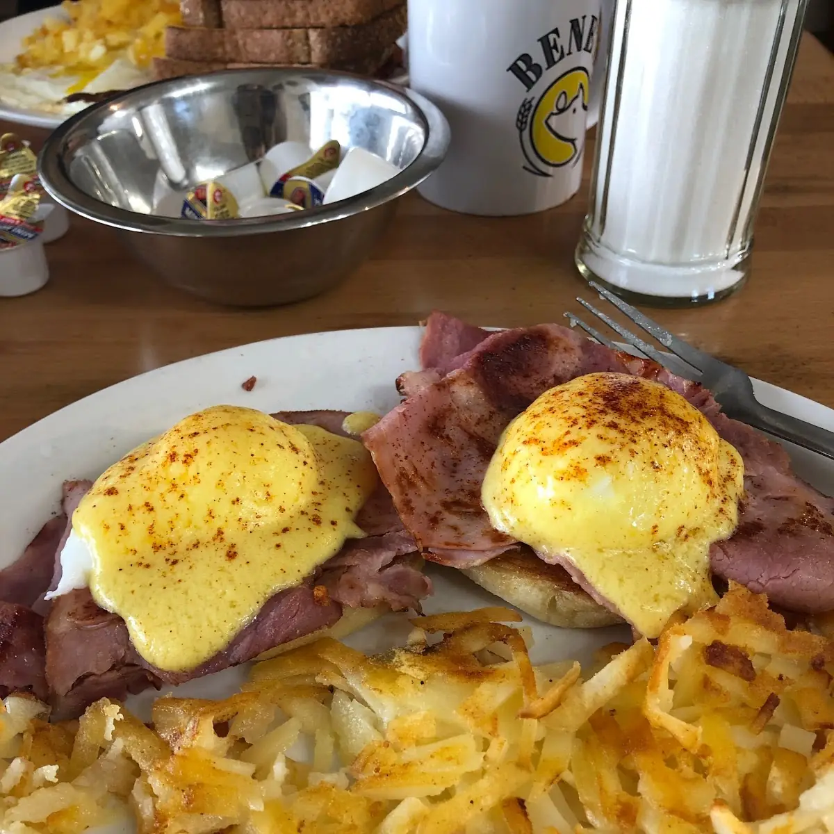 Ham Steak & Eggs