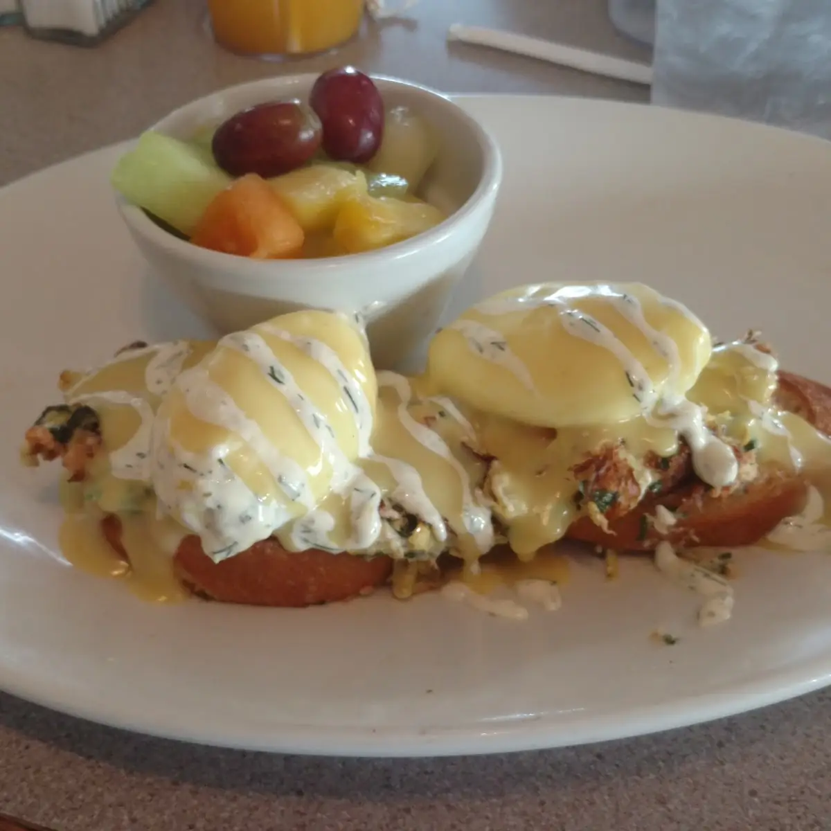 Salmon Eggs Benedict