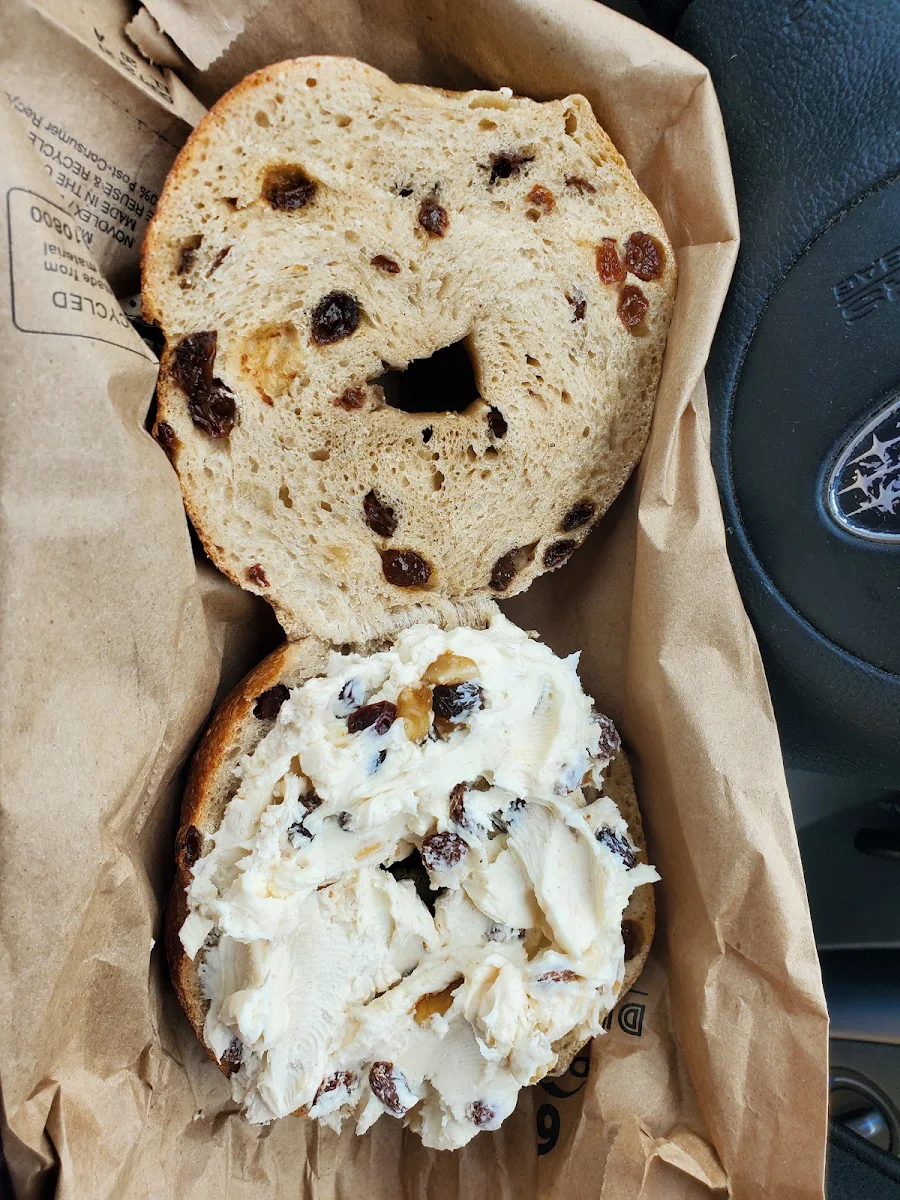 Cinnamon Raisin Bagel