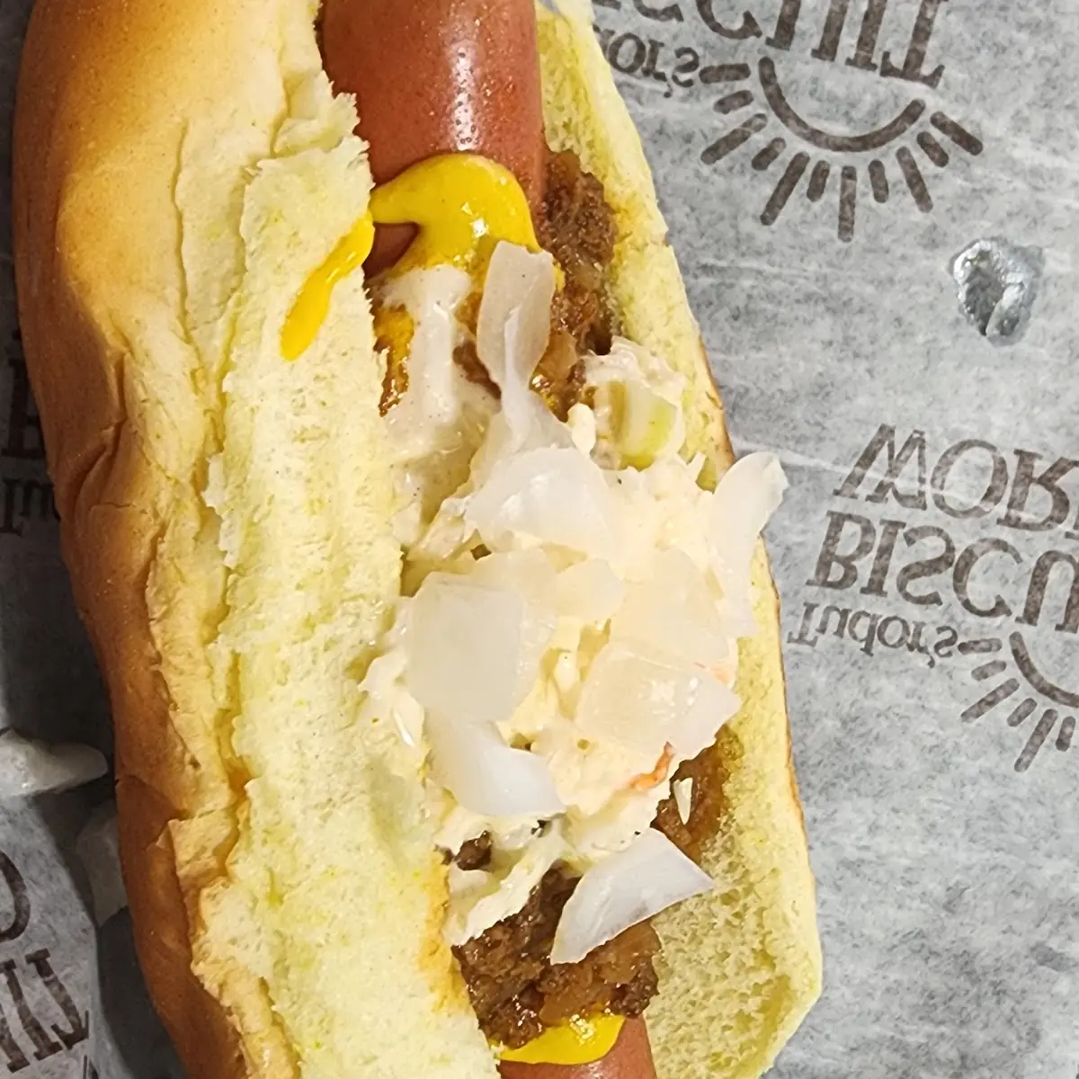 Hot Dog with Everything