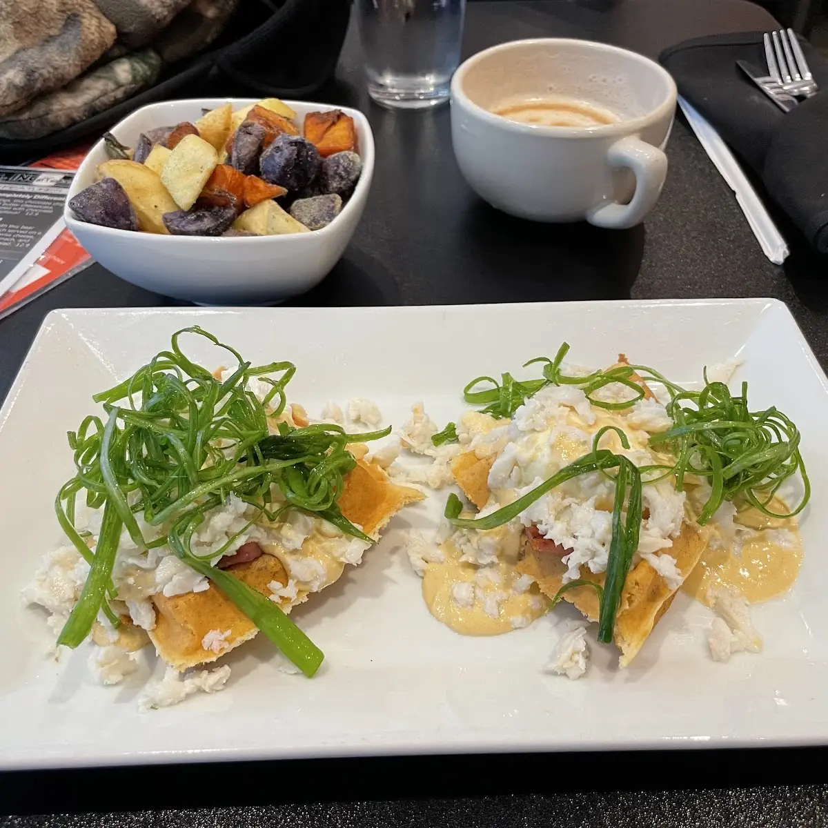 Eggs Benedict Waffle