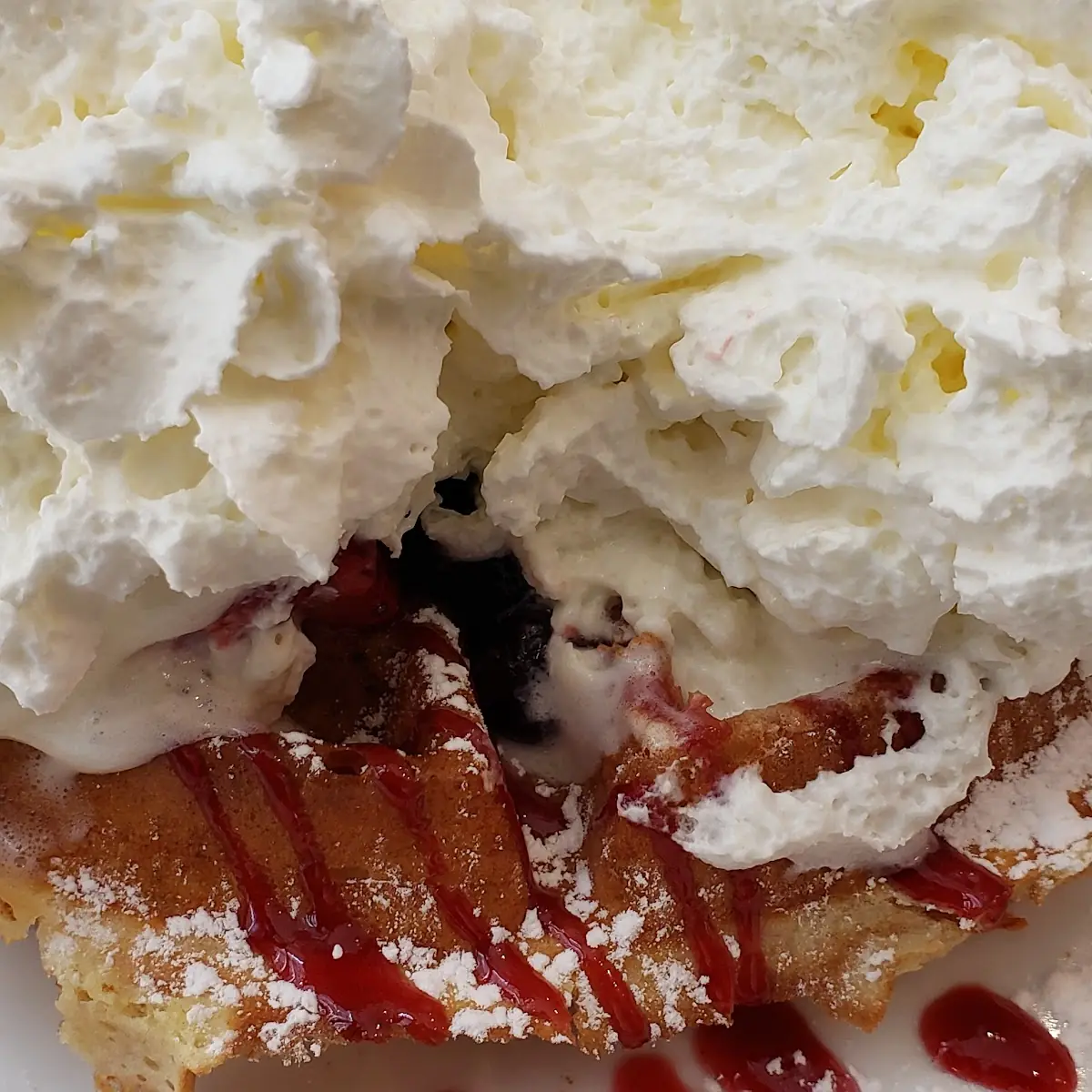 Mega Berry Waffles