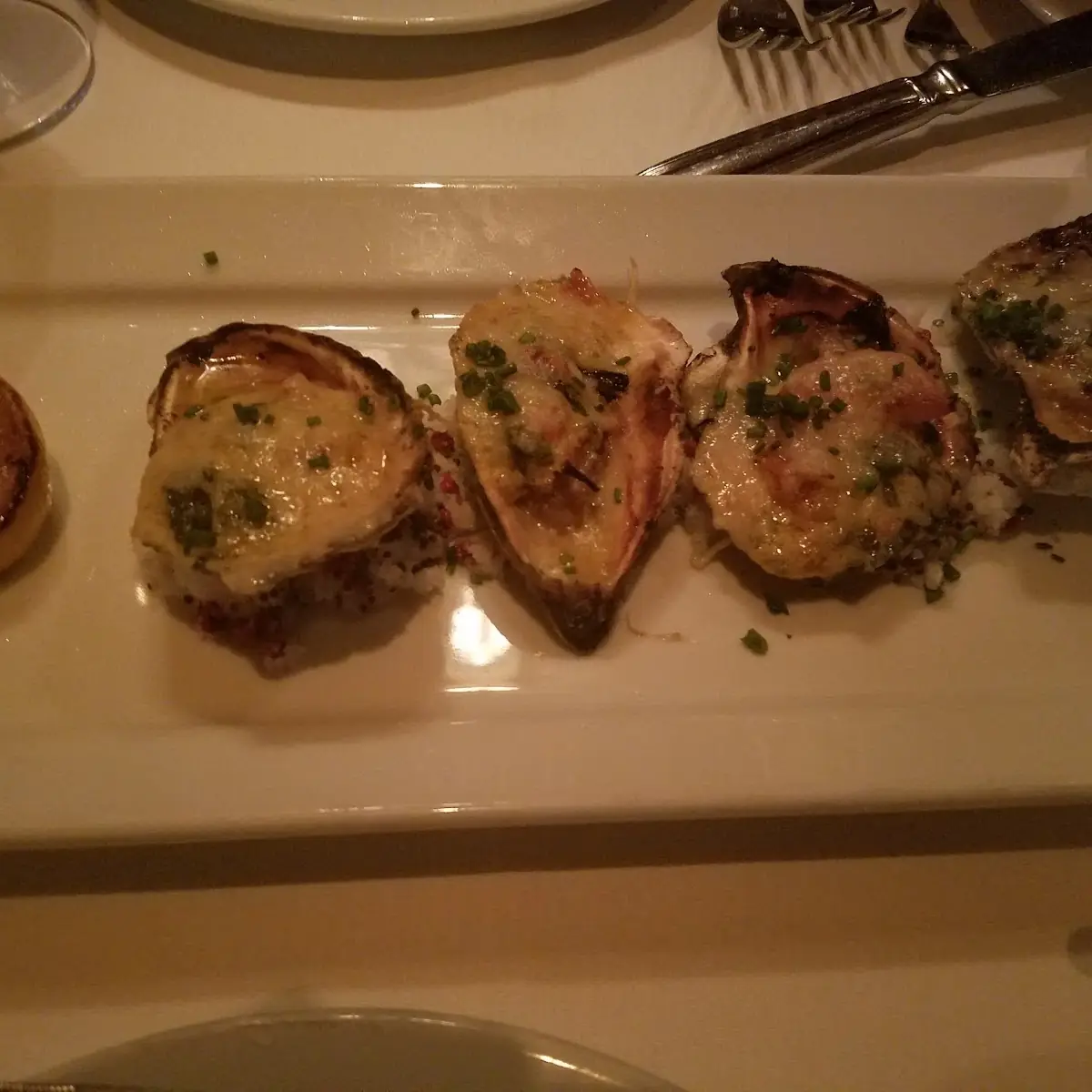 Oysters Rockefeller