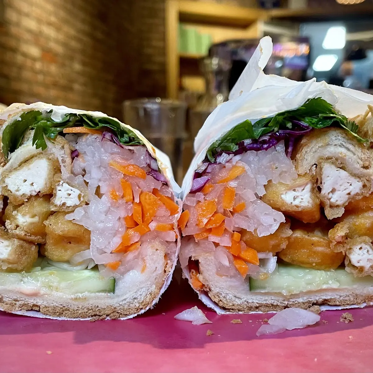 Crispy Tofu Banh-MI