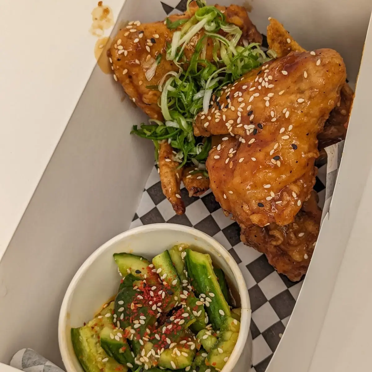 Soy Garlic Chicken Wings
