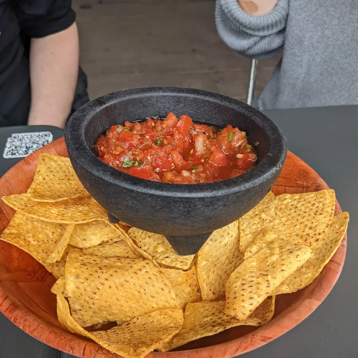 Salsa and Chips Free While Dining In