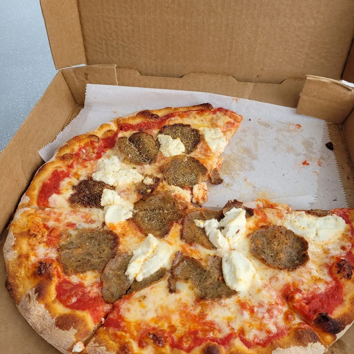 Meatball Pizza