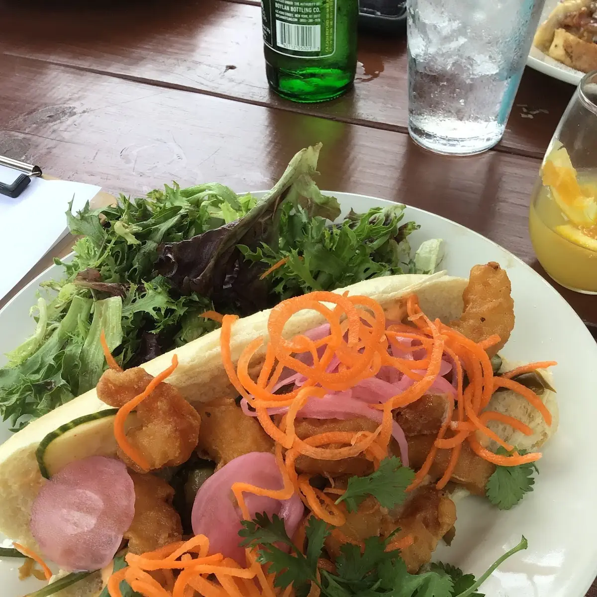 Fried Shrimp Bahn MI